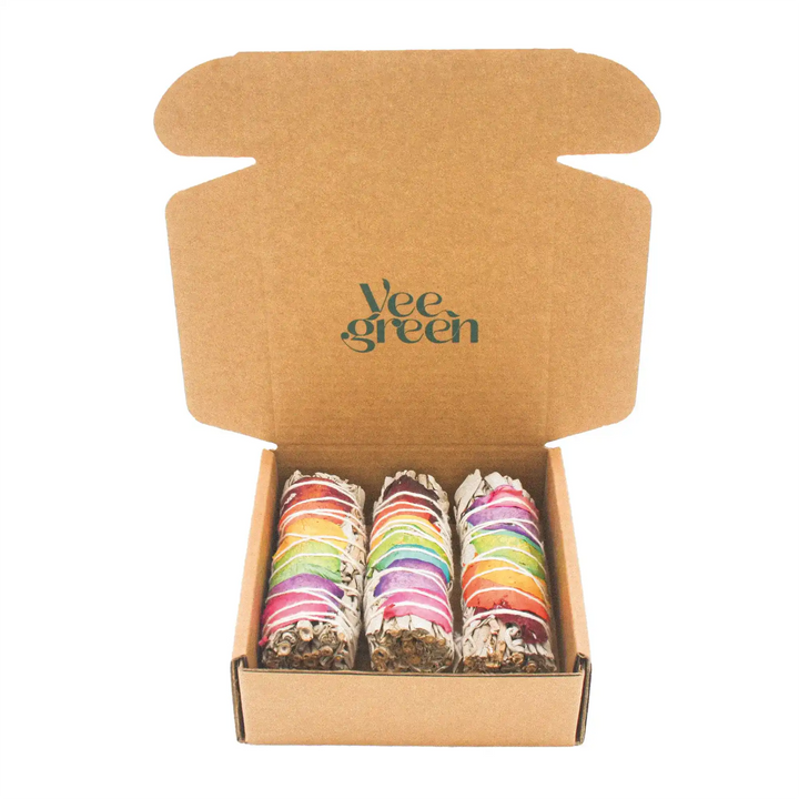 Batons de sauge blanche 7 Chakras pour purifier