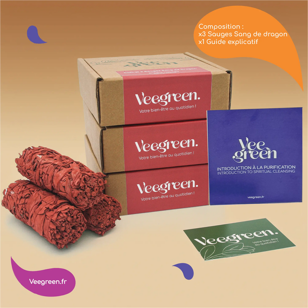 Batônnet Sauge Blanche et Résine de Sang de Dragon