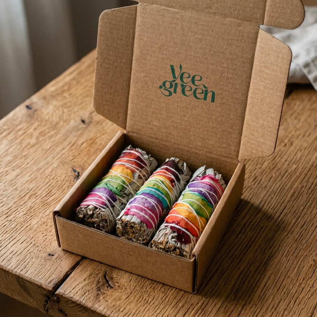 Coffret Sauge Blanche 7 Chakras x3