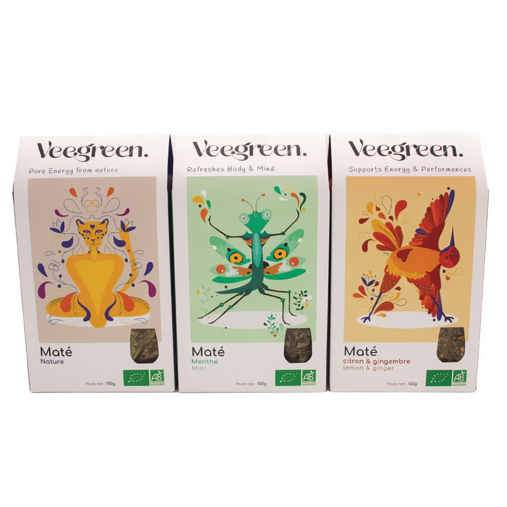 Lot de 3 Maté Bio