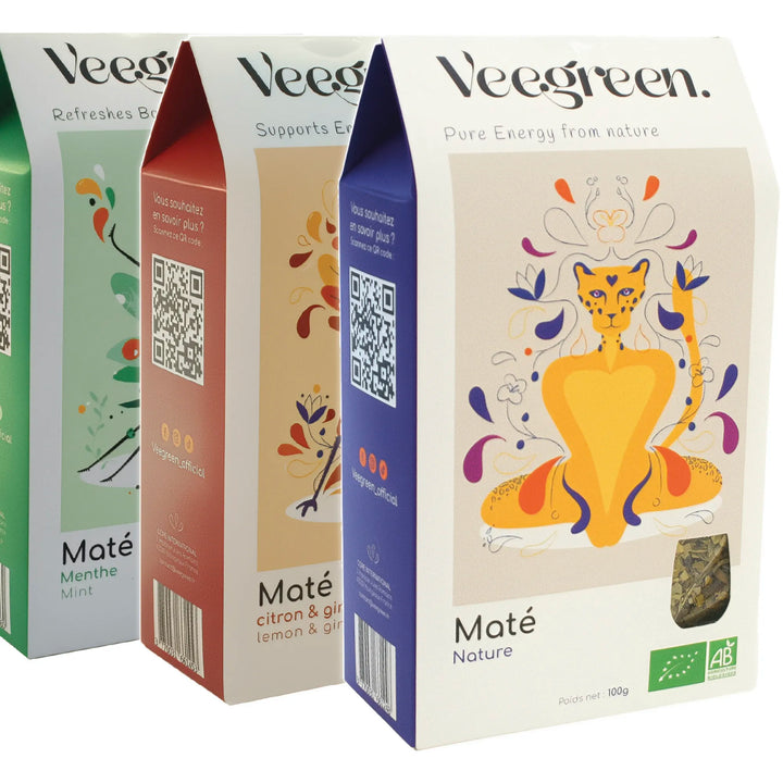 Lot de 3 Maté Bio