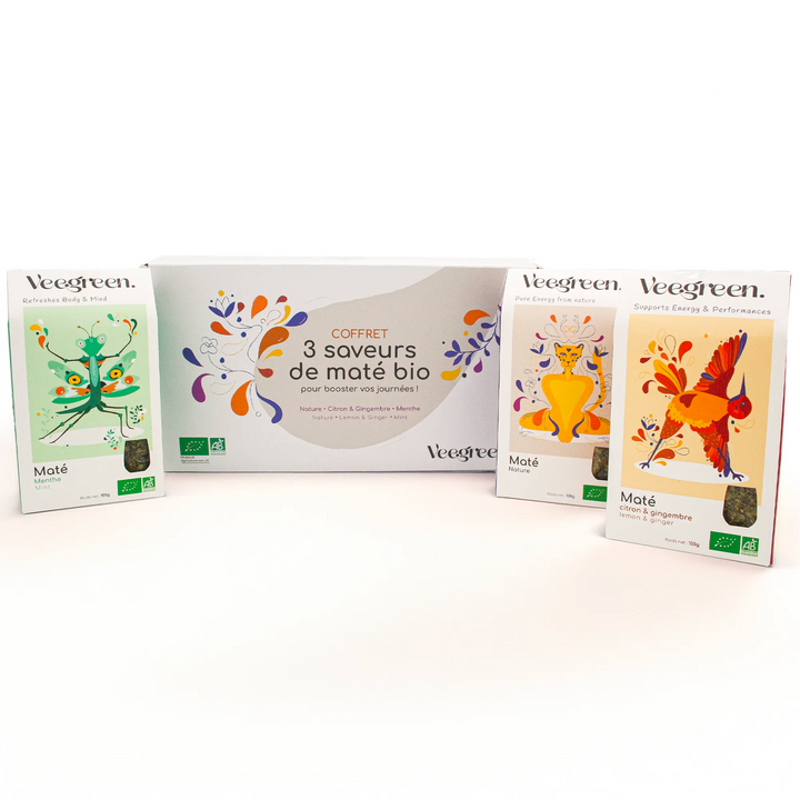 Lot de 3 Maté Bio