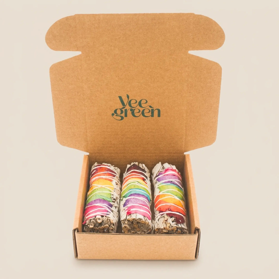 Coffret Sauge Blanche 7 Chakras x3