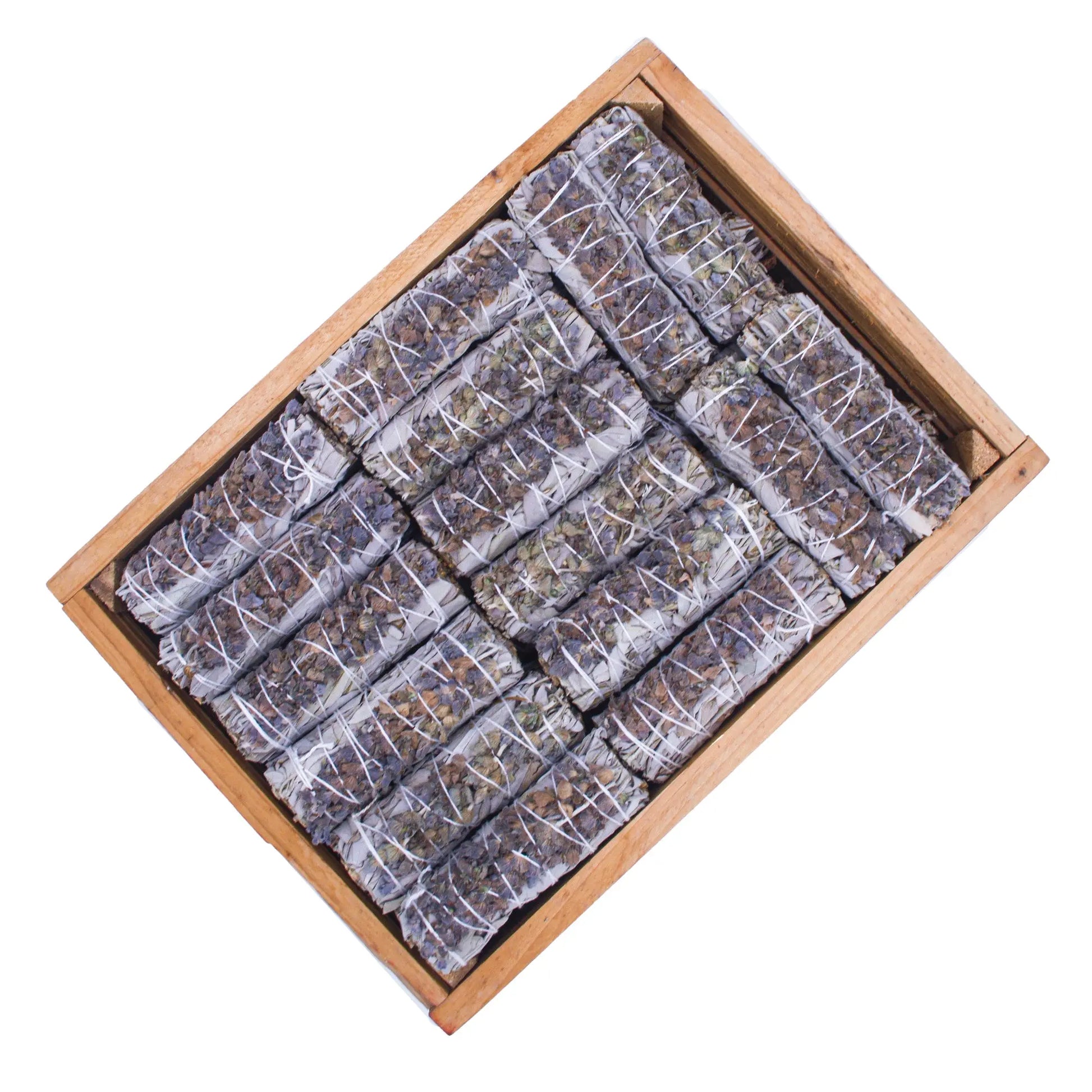 bâtons bio sauge blanche lavande en vrac