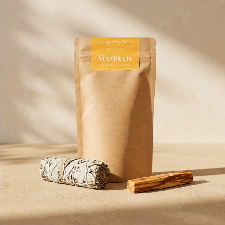 Borsa di salvia bianca e Palo Santo