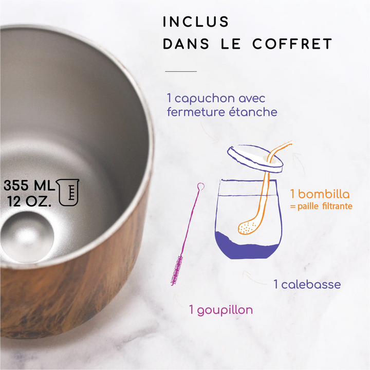 Calebasse Maté Isotherme 