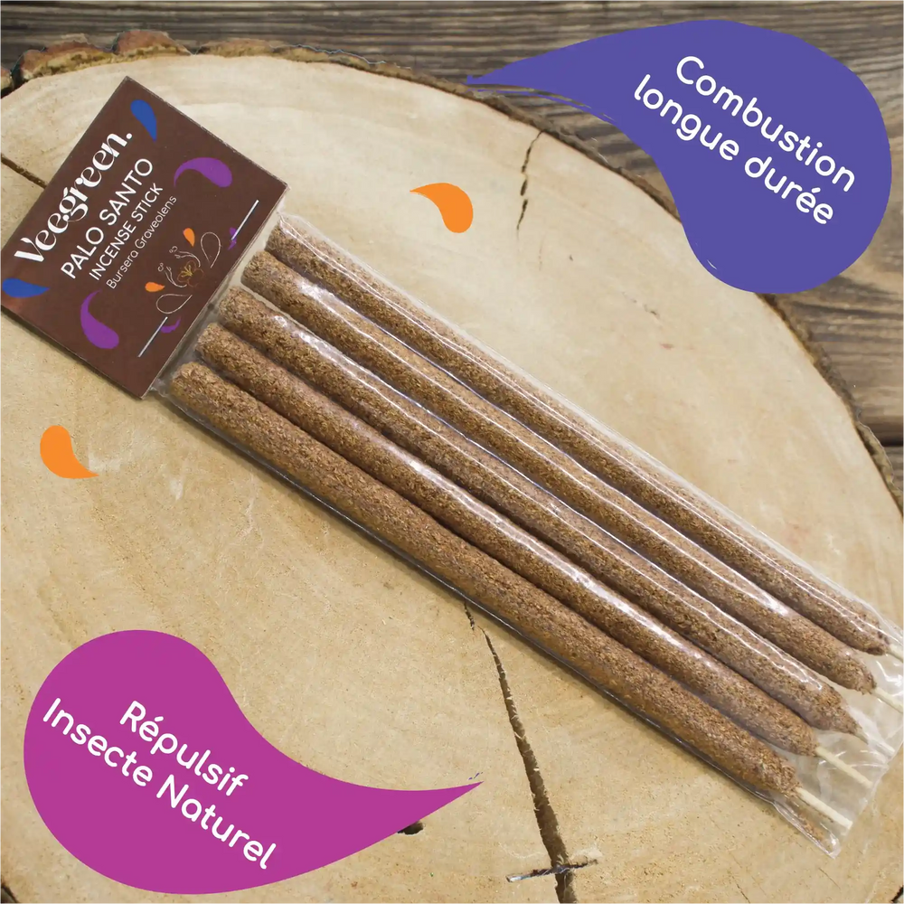Encens Palo Santo Répulsif Insecte Naturel