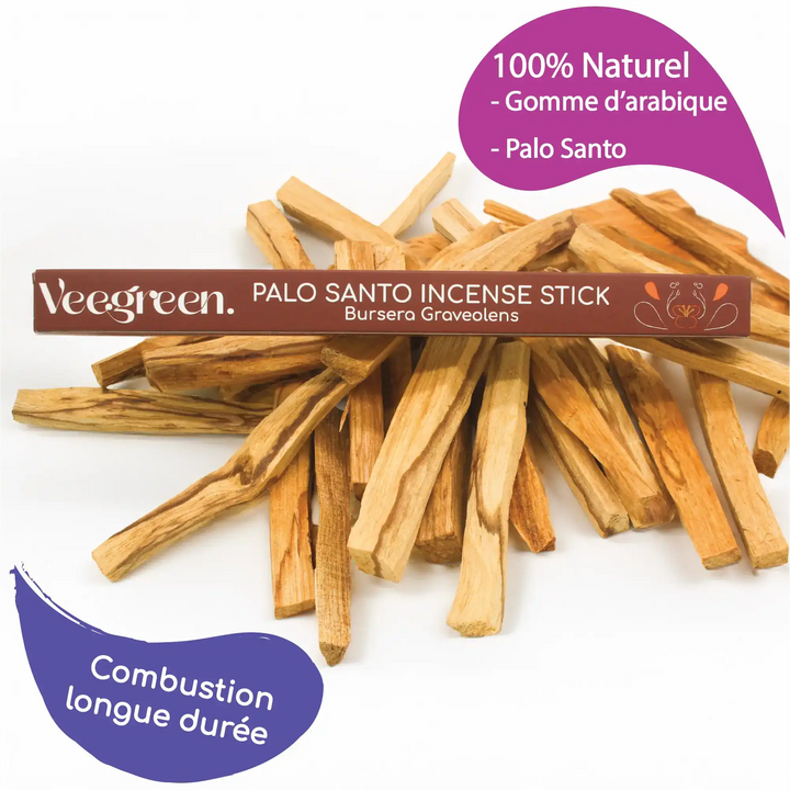 Encens Palo Santo Anti Moustique 100% naturel