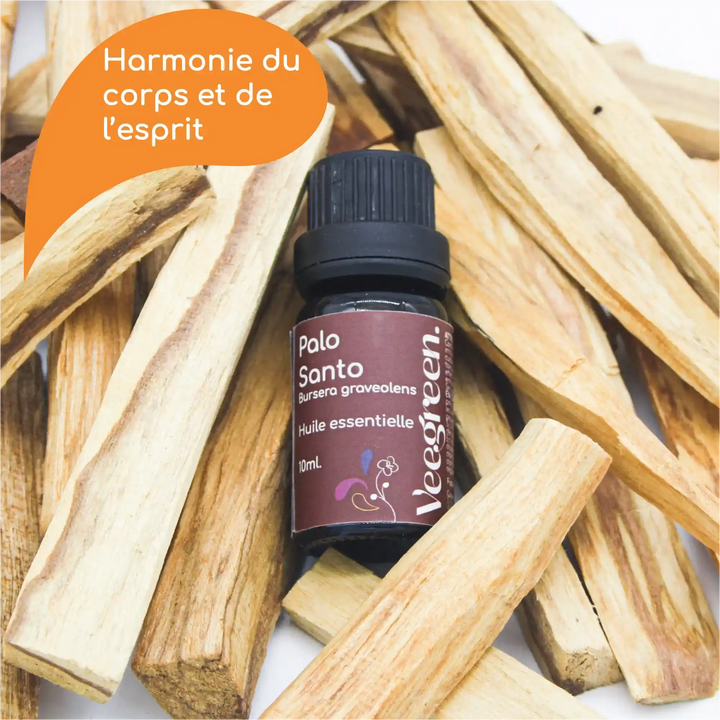 Huile Palo Santo Harmonie du Corps et de l'esprit